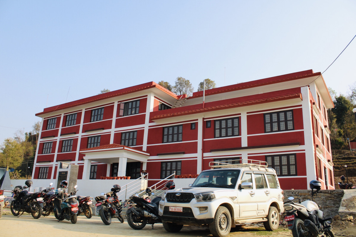 गोरखा जिल्लाको भिमसेनथापा गाउँपालिकाको कार्यालय भबन