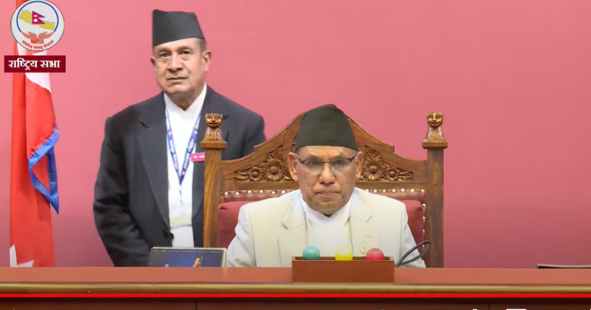 राष्ट्रिय सभामा प्रतिपक्षी कांग्रेसको अवरोध : बैठक स्थगित, भोलि फेरी बस्ने 