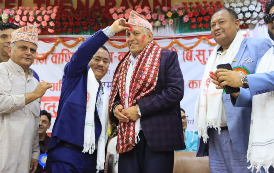 नवलपुर उद्योग वाणिज्य सङ्घमा सापकोटा निर्वाचित