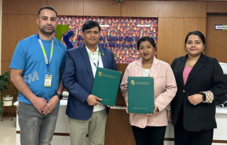 कामना सेवा विकास बैङ्क र एफवान सफ्ट  इन्टरनेशनलबिच विभिन्न योजनासम्बन्धी सम्झौता