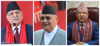 प्रतिपक्षीसँग नेपालको खुसामदले प्रचण्ड–ओली सशंकित, तीन जनाको संयुक्त छलफल 