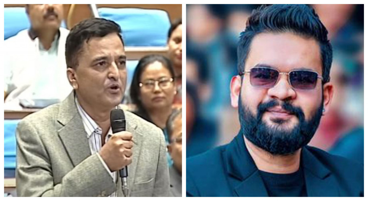 काठमाडौं महानगरका मेयर बालेनले संयमता गुमाएको एमाले सांसद योगेश भट्टराईको आरोप