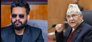 झापा ५ मा  सुरुवाती गणनामै बालेनले ओलीलाई ८१४ मतले पछि पारे