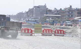 सूर्यविनायक–धुलिखेल सडक विस्तार सुस्त : डेढ वर्षमा २५ प्रतिशत प्रगति