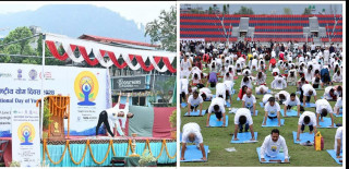भारतीय दूतावासले मनायो पोखरामा अन्तर्राष्ट्रिय योग दिवस