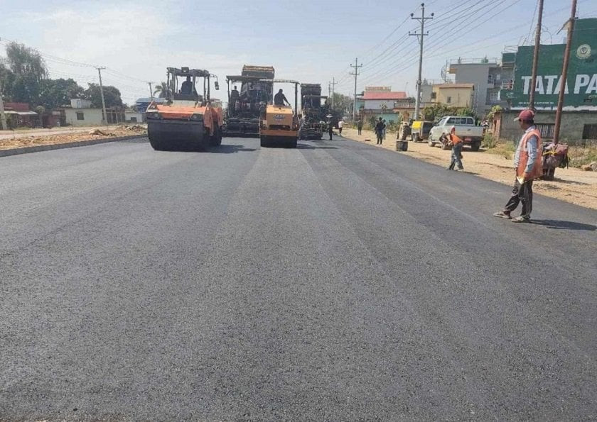 नारायणगढ-बुटवल सडक : वर्षाले रोकिएको निर्माण कात्तिक १५ पछि मात्र सुरु हुने