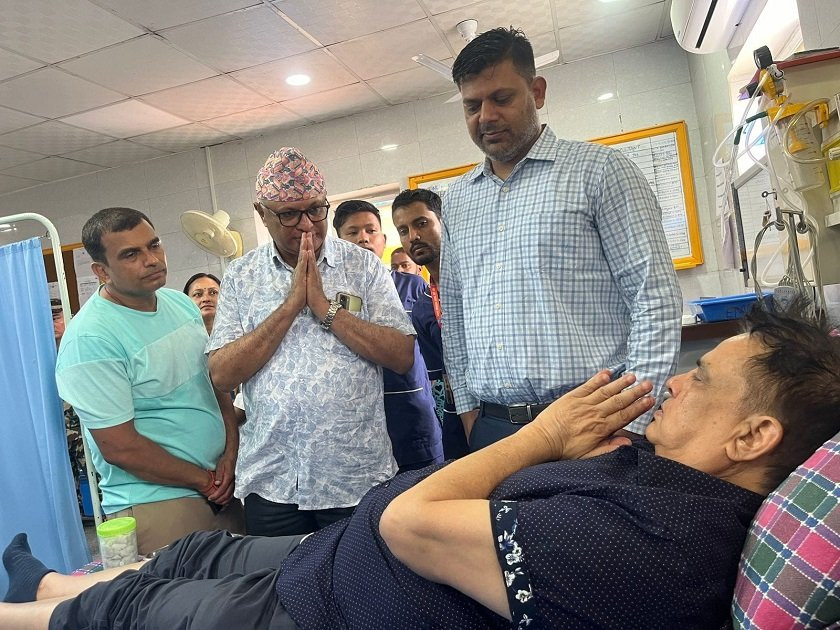 हरिवंश आचार्यको नाकको नशा फुटेको पुष्टि