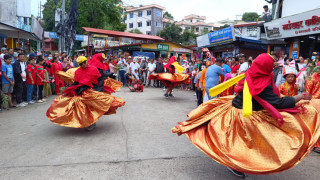 गोरखा ताकुकोट सेवा समाजद्वारा काठमाडौंमा गाईजात्रा