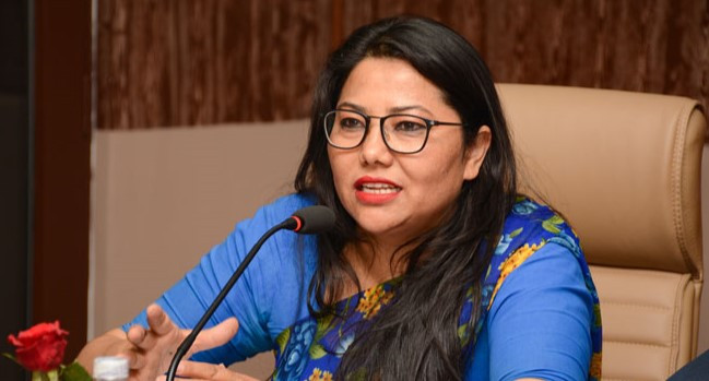 रामकुमारी झाँक्रीको संघीय चुनावभन्दा पार्टी पदाधिकारी निर्वाचनमा पराजितको चर्चा 