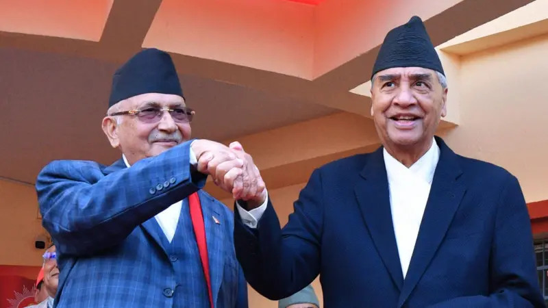 प्रजातन्त्र र गणतन्त्रको रक्षाका लागि ओली र म बसेपछि सबै समस्या समाधान हुन्छन् : सभापति देउवा