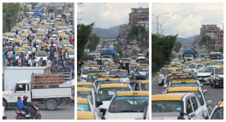 ‘दुर्गा प्रसाईं’को ट्याक्सीमार्फत ‘शक्ति प्रदर्शन’ : नारा– राजतन्त्र, हिन्दुराष्ट्र पुनःस्थापना !