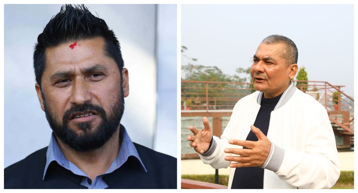 लामिछाने–प्रसाईंका कार्यकर्ताहरूको नाराबाजी, नारा– फासिस्ट सरकार मुर्दावाद !  