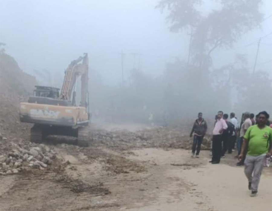 नारायणगढ–बुटवल सडक विस्तार : दाउन्ने खण्ड आजदेखि चार घण्टा बन्द