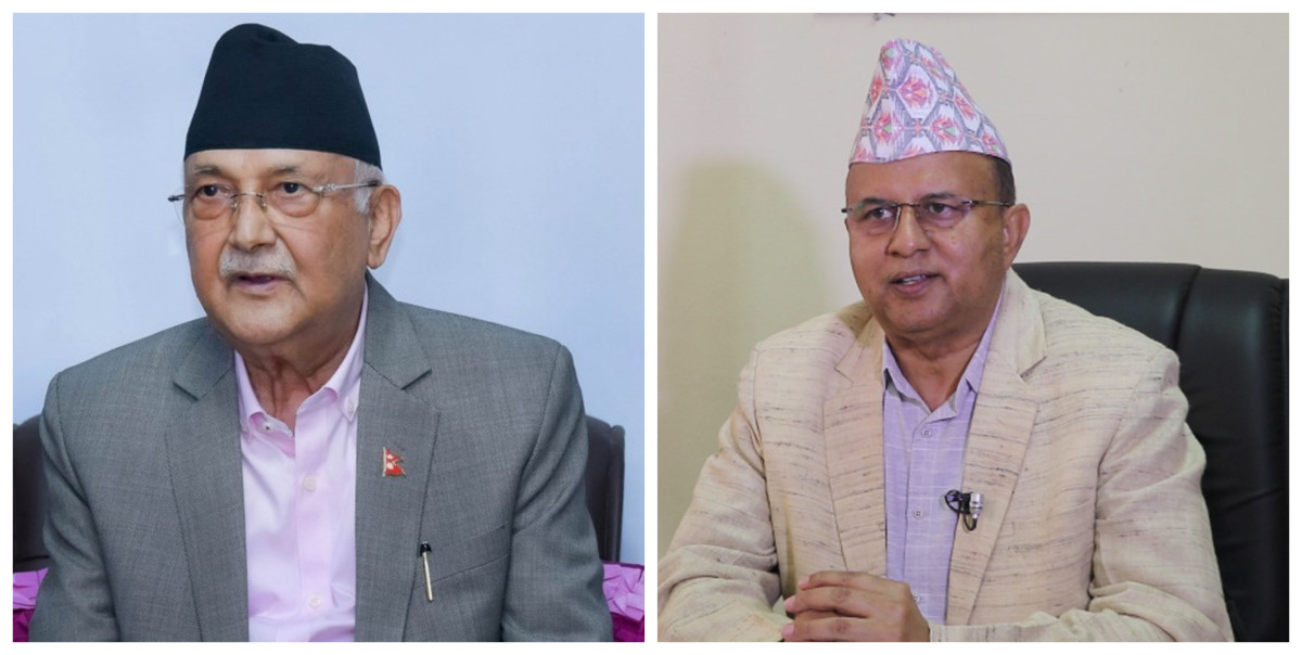 प्रम ओलीको भाषिक बेइज्जती ढाकछोप गर्दै एमाले महासचिव भन्छन्– ‘गैँडाज’-‘डाँफेज’ शब्द स्थापित गरौँ 