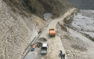 कालीगण्डकी करिडोर : सात वर्षमा पनि पुरा भएन मालढुङ्गा–बेनी–जोमसोम सडक