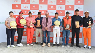 लक्ष्मी सनराइज बैंकद्वारा आयोजित गल्फ प्रतियोगिता सम्पन्न