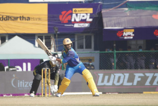 एनपीएलमा शिखर धवनको पहिलो अर्धशतक, कर्णाली याक्सले दियो १५० रनको लक्ष्य