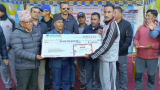 मनकामनादेखि गोरखकालीसम्मको म्याराथन दौड प्रतियोगिताको उपाधि करण रावतलाई