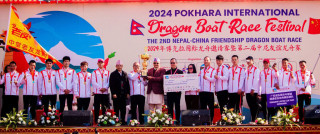 अन्तर्राष्ट्रिय मैत्रीपूर्ण ड्रागन बोट रेसमा चिनियाँ टिमलाई दोहोरो उपाधि