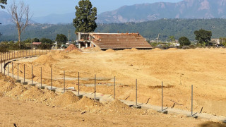 गौरिटार रङ्गशाला ड्रेनसहितको क्रिकेट मैदान निर्माण