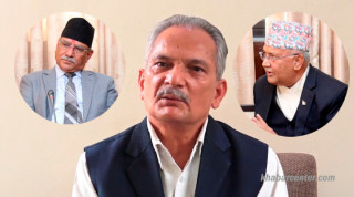 ओली 'अलि बढी खुला', प्रचण्ड 'कुटील र छद्‌म': बाबुराम भट्टराई