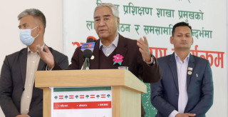 केपी ओली र म सँगै जेल बसेका हौँ, अविश्वास गर्नुपर्ने कारण छैन: देउवा