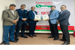 समृद्धि फाइनान्सका ऋणी ग्राहकले नेपाल माइक्रो इन्स्योरेन्सबाट सरल बिमा सेवा पाउने