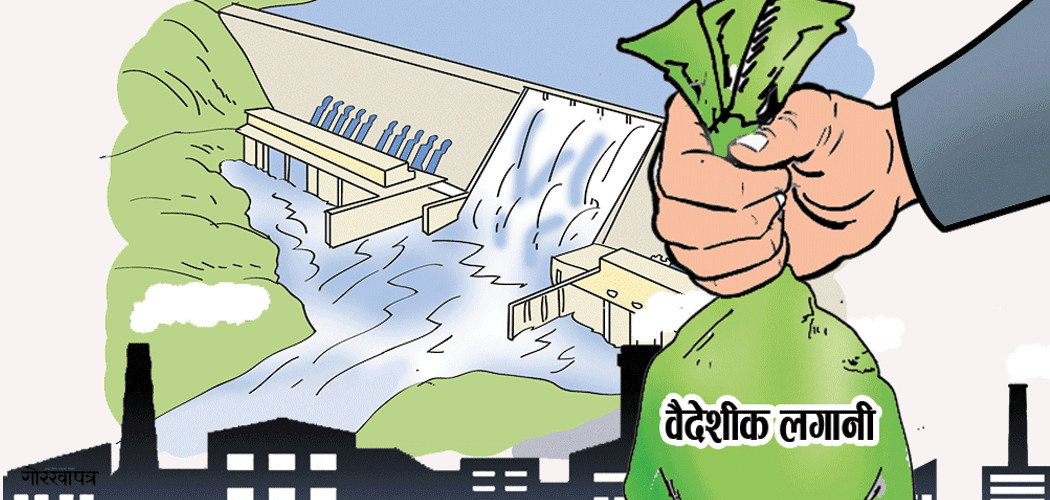 चालु आर्थिक वर्षमा  बढ्न थाल्यो वैदेशिक लगानीमा प्रतिवद्धता