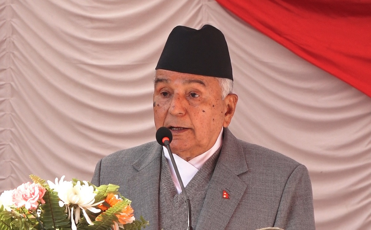 हामी निराशलाई आशामा बदल्न कटिबद्ध छौँ : राष्ट्रपति पौडेल