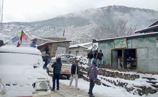 आज हिमाली भूभागमा हिमपातको पूर्वानुमान