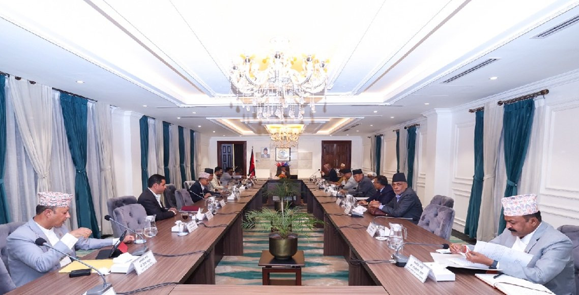 मन्त्रिपरिषद्को बैठक बालुवाटारमा सुरु