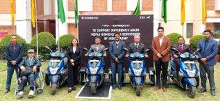 जगदम्बा मोटर्सले भारतीय राजदूतावासको सहकार्यमा अपाङ्गता भएका व्यक्तिहरूलाई ५ ओटा स्कुटर हस्तान्तरण