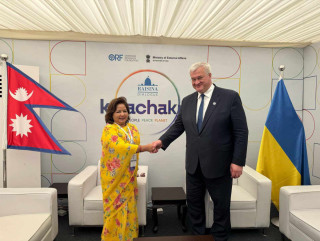 परराष्ट्रमन्त्री र युक्रेनका विदेशमन्त्रीसँग वार्ता, युक्रेनी सेनाको कब्जामा रहेका ७ नेपालीलाई मुक्त गर्न आग्रह