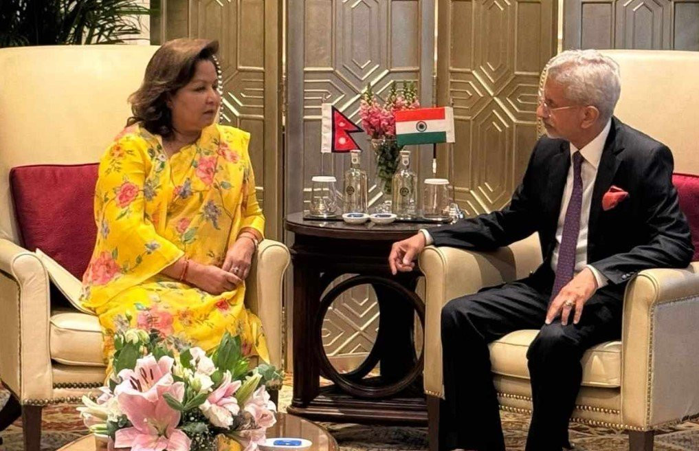 परराष्ट्रमन्त्री राणा र भारतीय विदेशमन्त्रीबीच द्विपक्षीय वार्ता