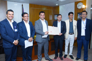 स्वास्थ्य बीमा बोर्डको अध्यक्षमा चन्द्रबहादुर थापा नियुक्त, मन्त्री पौडेल द्धारा सपथ ग्रहण