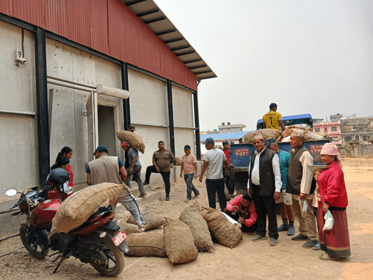 प्रयोगमा आयो शीतभण्डार, धमाधम आलु भण्डारण गरिँदै