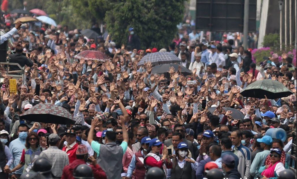 भोलिदेखि शिक्षक आन्दोलन बिहान ११ देखि २ बजेसम्म हुने