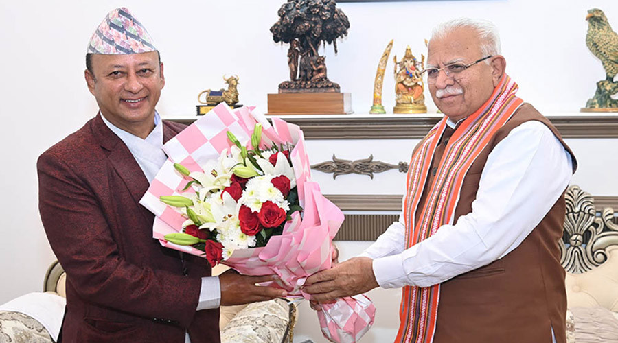 कोसी करिडोर प्रसारणलाइन तथा सबस्टेसन उद्घाटन गर्न भारतीय विद्युत्‌मन्त्री खट्टर नेपाल आउँदै