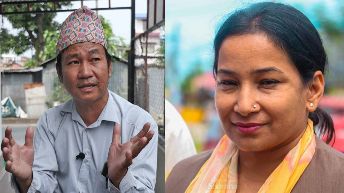 रेनुलाई हर्कको कटाक्ष- रेणुजी तपाईँको बाऊ ठिक रैन छ, पार्टी ठिक रहेन छ त ?’ बिचरा तपाईँ