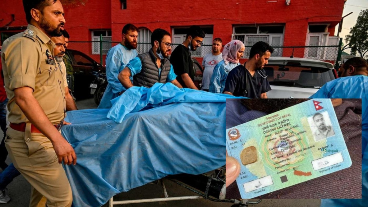 जम्मू-कश्मिर हमलामा मारिएका नेपाली युवक बुटवलका, घटनास्थलमा भेटियो सवारी लाइसेन्स