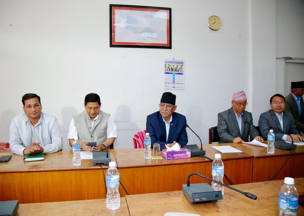 गोरखा भूकम्पको १० वर्ष पुगेका दिन माओवादी अध्यक्ष प्रचण्ड इपिसेन्टर बारपाकमा जाने