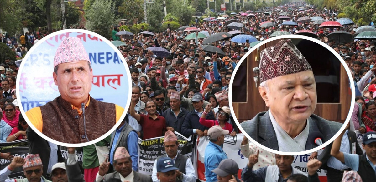 वार्तामा जानुअघि सशक्त अडान लिन शिक्षकहरू गोप्य बैठकमा,  शिक्षामन्त्री पर्खाइमा