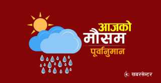आज देशभर वर्षा, तराईमा हावाहुरी र हिमाली भूभागमा हिमपातको सम्भावना