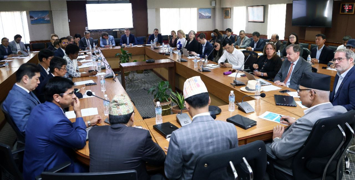 विकास साझेदारसँग अर्थमन्त्री गरे नयाँ बजेटमा छलफल