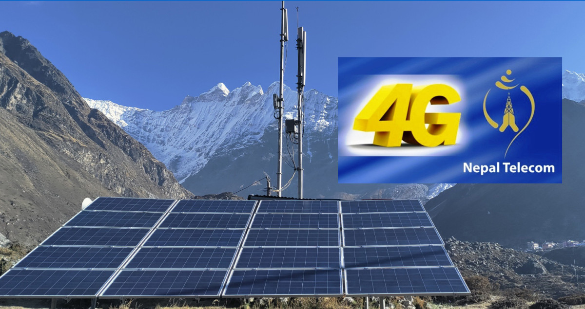 लाङटाङको सुन्दर पदमार्गमा अब फोरजी इन्टरनेटको सहज पहुँच