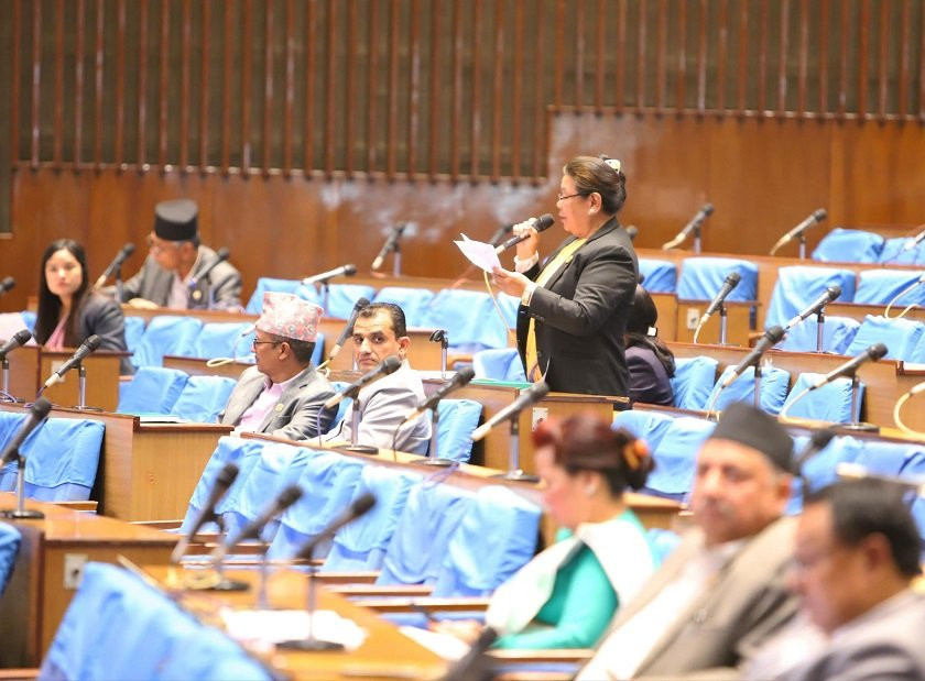 सांसद राईको प्रश्न : झ्याप झ्याप्ती बत्ती जानु सरकारको आयुको सङ्केत हो ?