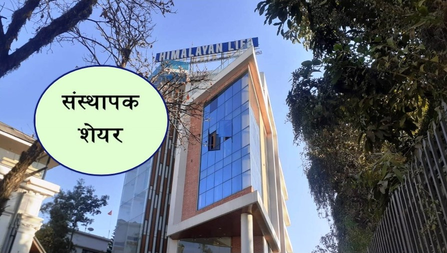 हिमालयन लाइफ इन्स्योरेन्सको ३ लाख  कित्ता संस्थापक शेयर बिक्रीमा