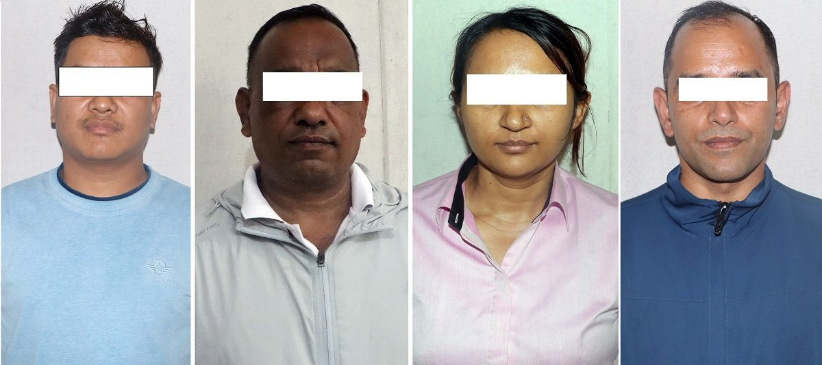 वैदेशिक रोजगारीको लागि विभिन्न देशहरूमा पठाइदिन्छु भन्दै ठगी गर्ने चार जना पक्राउ
