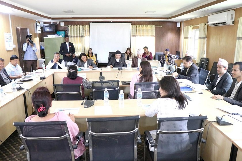 प्रतिनिधिसभाको क्यालेन्डर बनाउने कार्यव्यवस्था परामर्श समितिको बैठक जारी