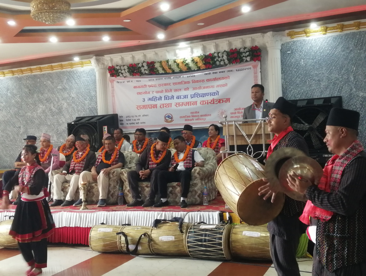 कला र संस्कृति पुर्खाबाट सन्ततिमा हस्तान्तरण गर्दै मध्यपुरका युवाहरु